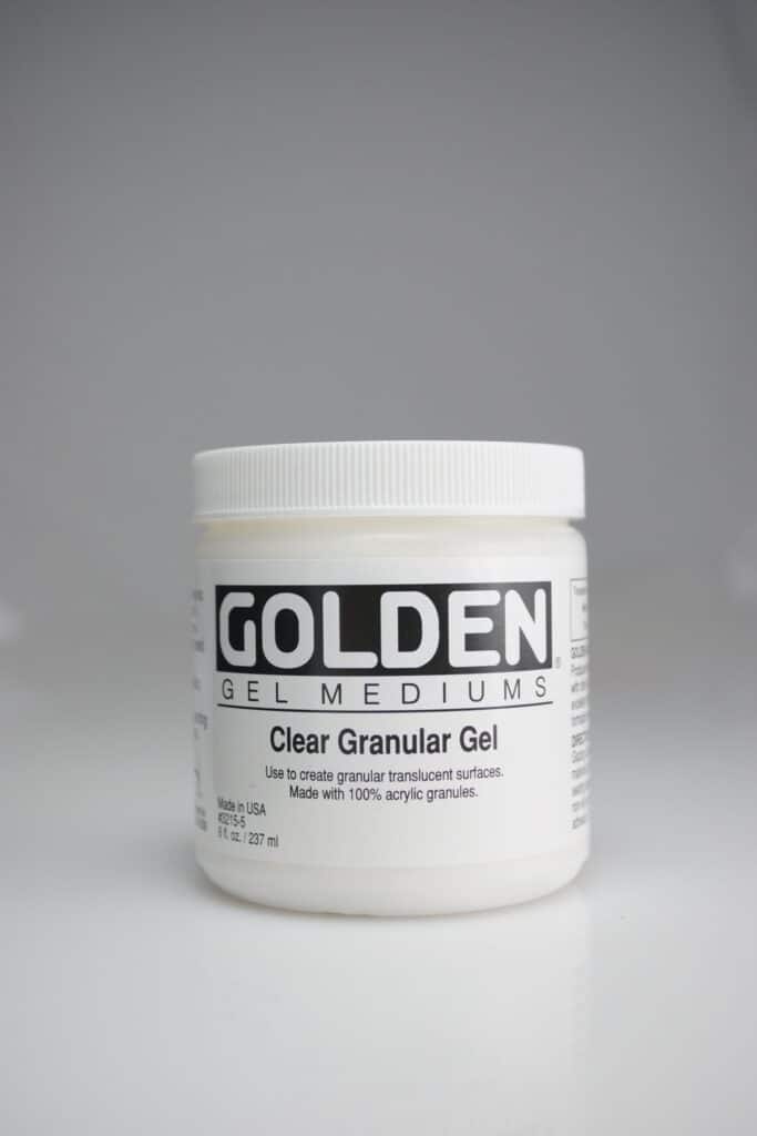 Golden Clear Granular Gel