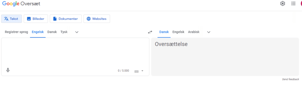 google oversaet