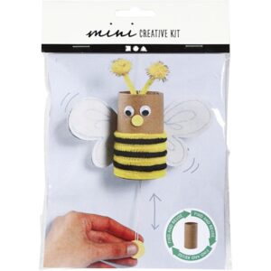 Creativ Company Mini Creative Kit - Toilet Roll Dangling Bee