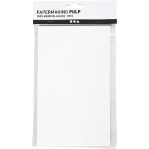 Creativ Company Paper Pulp Off-white 20x12cm 100gr