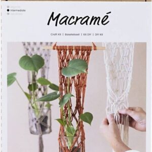 Macramé Planteophæng Diy Kit Til øvede