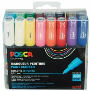 Posca Tusser Sæt Standard Farver PC-1M - 16 stk.