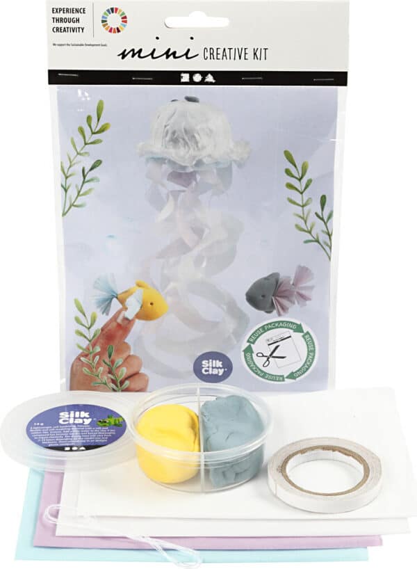 Silk Clay - Diy Kit - Vandmand Og Fisk