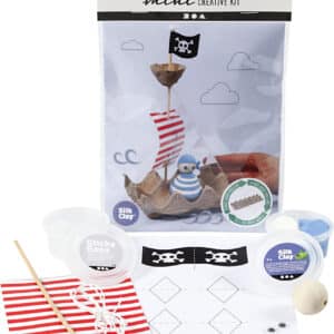 Silk Clay - Diy Kit - æggebakke Piratskib