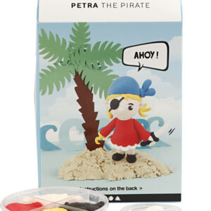 Silk Clay - Funny Friends - Diy Kit - Petra The Pirate