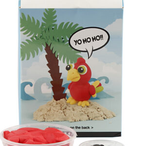 Silk Clay - Funny Friends - Diy Kit - Polly Parrot