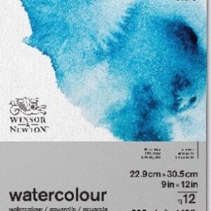 Winsor & Newton - Akvarelpapir - 22x30 Cm - Cold Press - 12 Ark