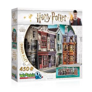 Wrebbit 3D Harry Potter - Diagon Alley (450) 3D Puslespil